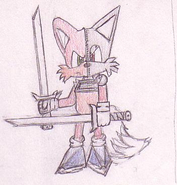 Metal Fox swords by TailsFan