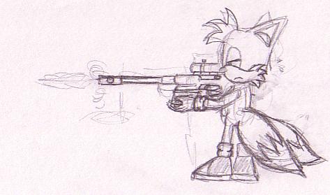 Tails Sniper by TailsFan