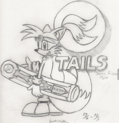 Tails, Sonic Riders Style by TailsFan