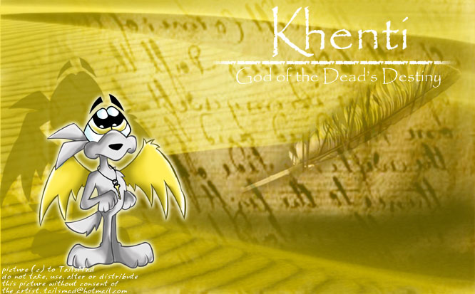 Khenti (cute) God of the Dead's Destiny by TailsMad
