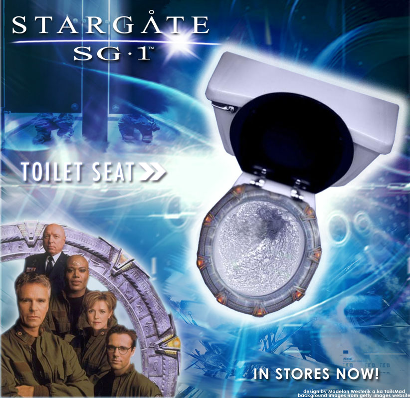 StarGate sg-1 TOILET SEAT! by TailsMad