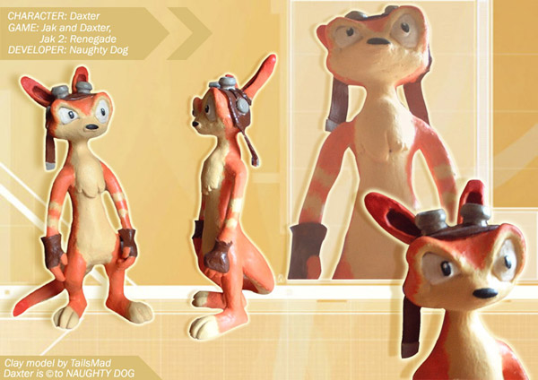 CLAY MODEL Daxter by TailsMad