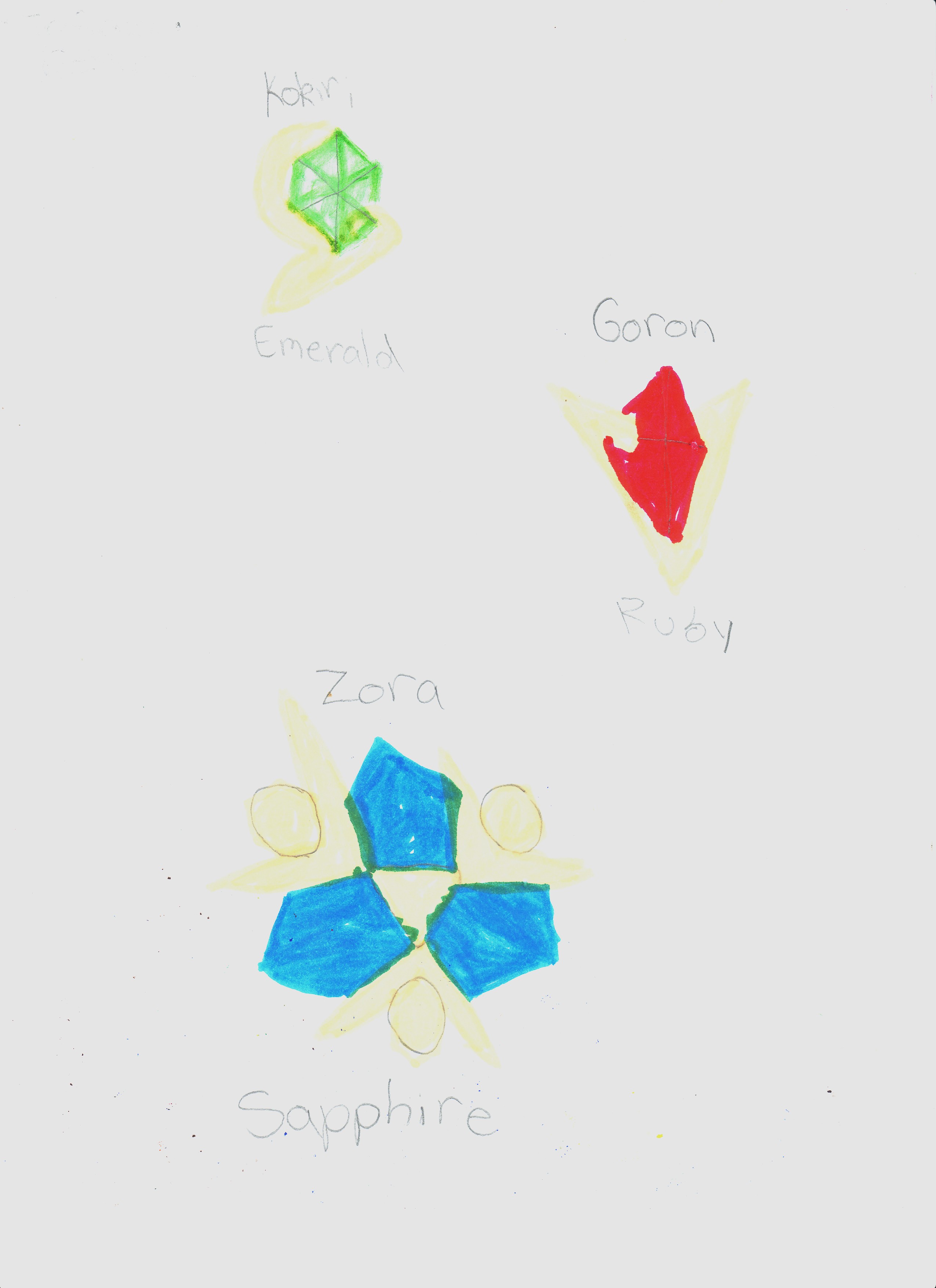 Hyrule Gems by TailsOfMoonlight