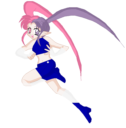 Lune Leaps into Action by TainedOneNinja