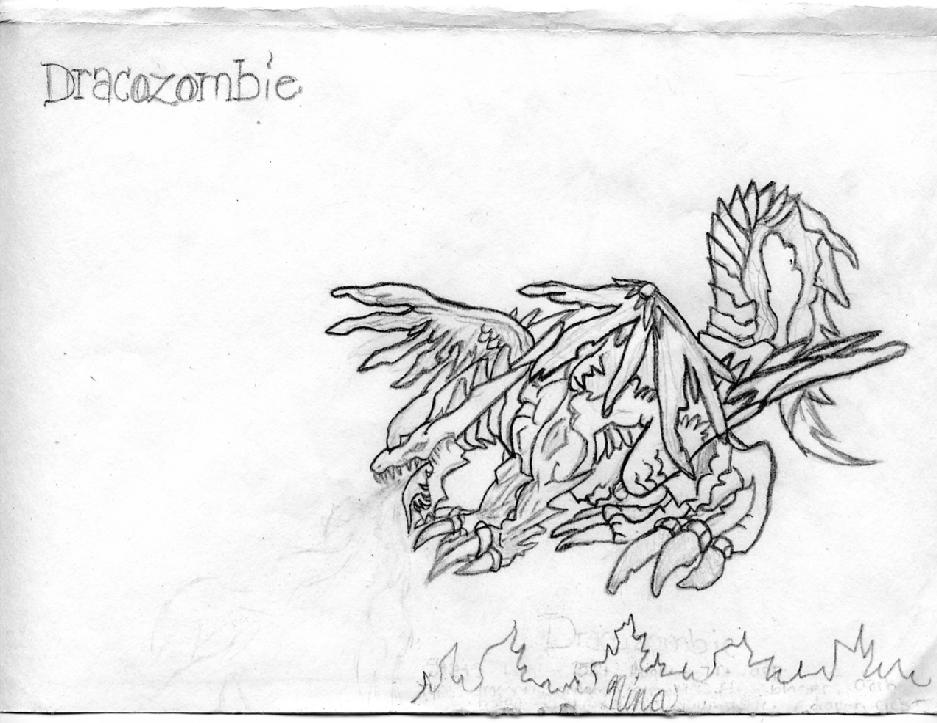 Dracozombie by TaintedChrono