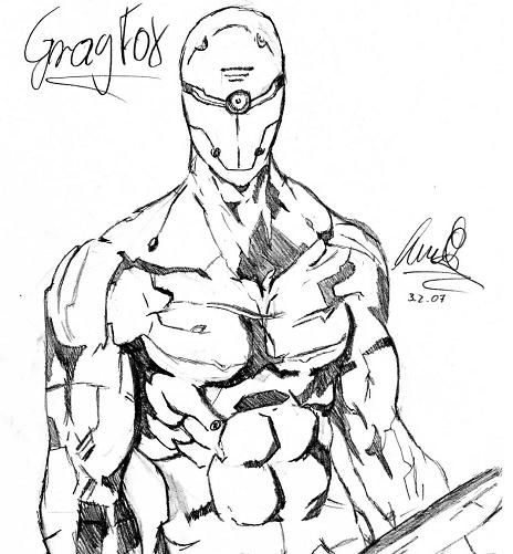 Gray Fox by Taiven