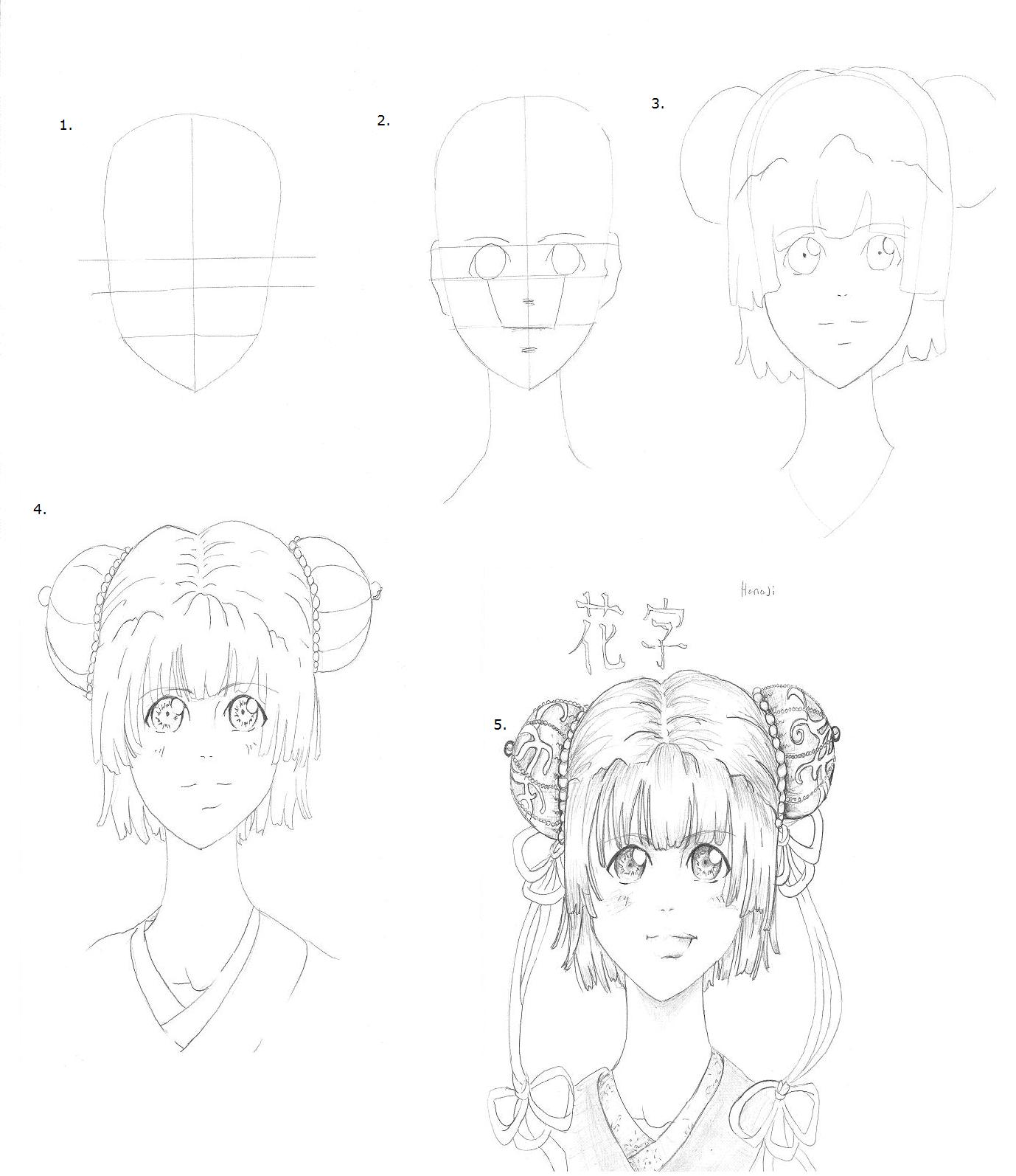 Manga Head Tutorial by Takahashi2Oki