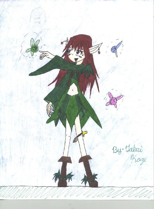 Elfy girl by Takai_Kaze