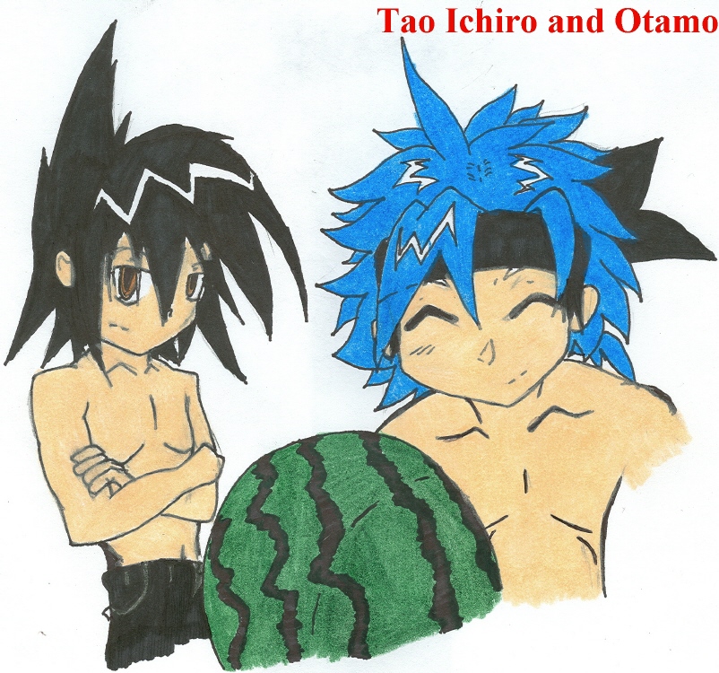 Tao Ichiro and Otamo *Colored* by TakeshiAsakura