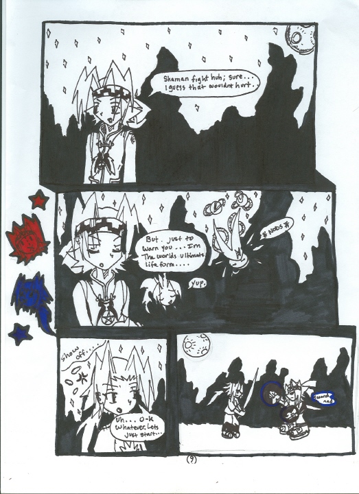 Shaman King 2 page 9! by TakeshiAsakura