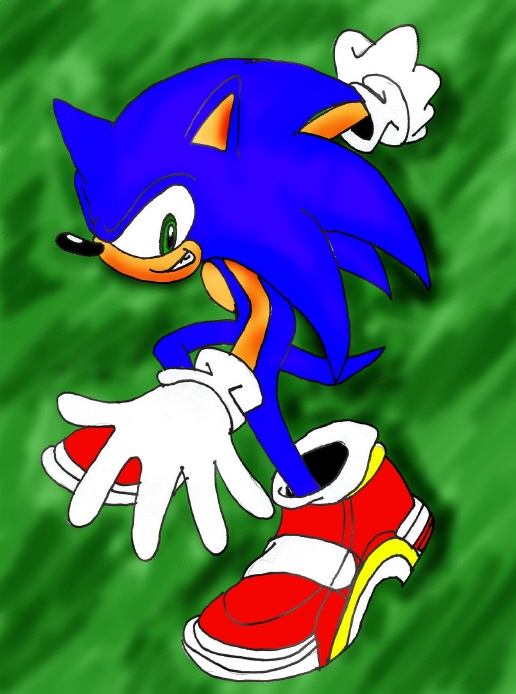Sonic The Hedgehog *For YoshiMaster by TakeshiAsakura