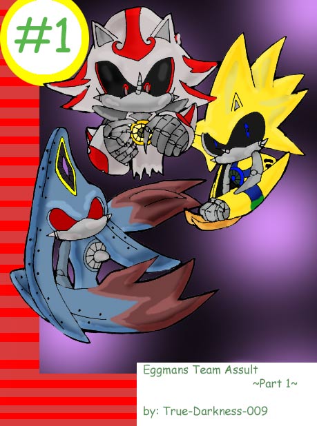 Sonic Comic Cover- Eggmans Team Assult ~Part 1~ by TakeshiAsakura