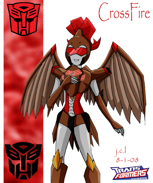 Transformers Animated- Crossfire by TakeshiAsakura