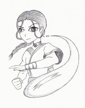 Avatar - Katara Waterbending by Takiko