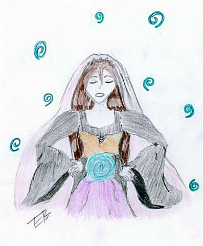 Magic Medieval Girl by Talinatera