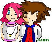 Kairi and SOra (requested by Fantasychick) by Tammy
