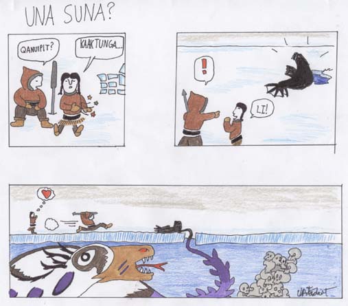 Inuit comic by TapeJara