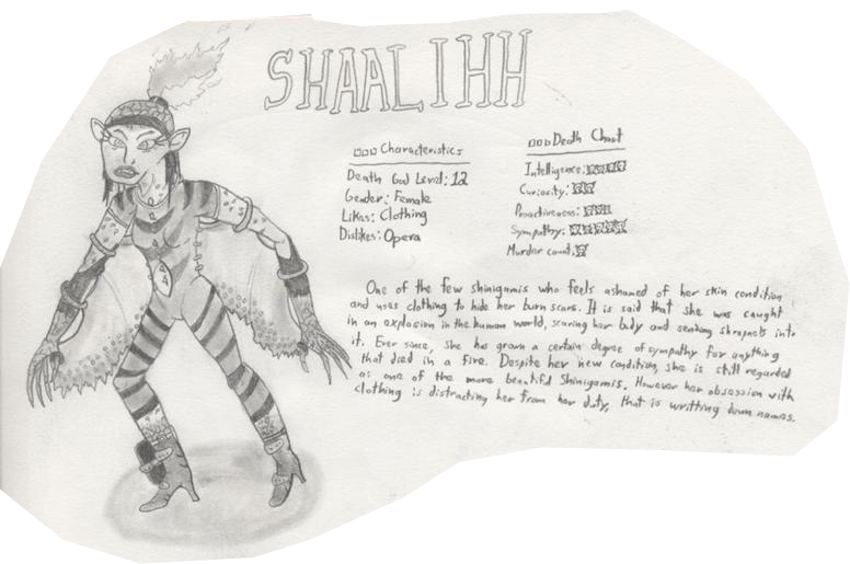 Shaalihh - Shinigami by TapeJara