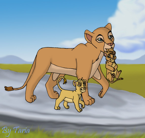 The Elric family goes lion! by Taria