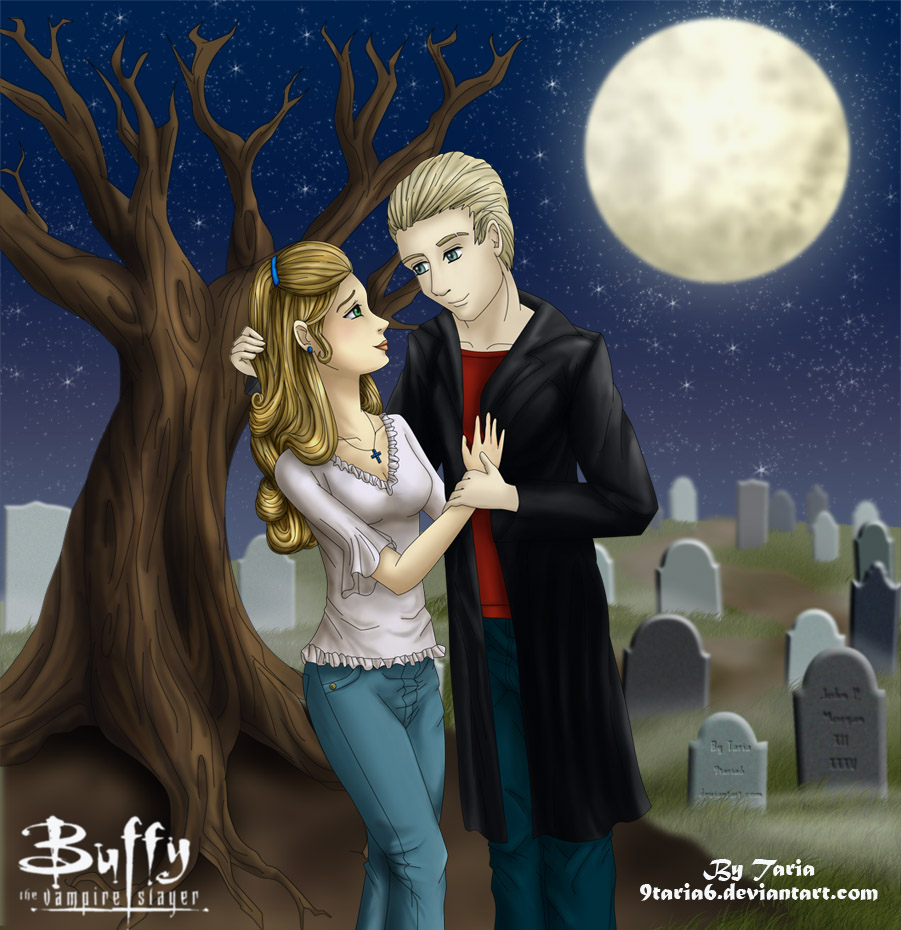 Buffy and Spike by Taria