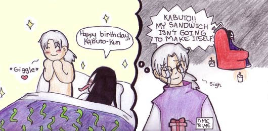 Kabuto's Birthday Wish by Tashasan