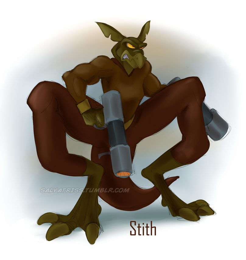 Stith from that one Don Bluth space movie by Teal666