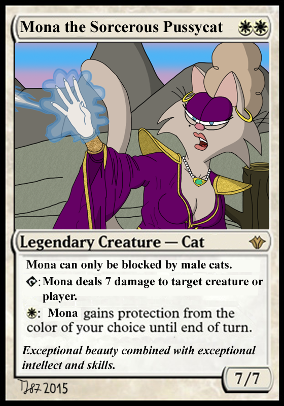 Custom Magic: the Gathering Card #1 by TeeJay87