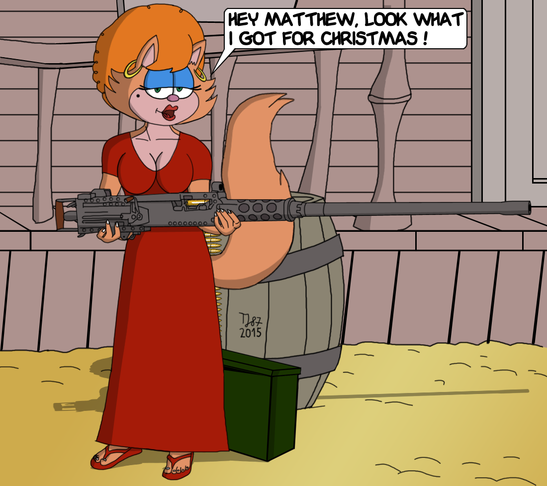 Ma Deuce Miss Kitty by TeeJay87