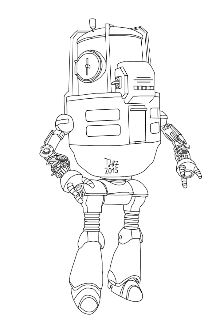 fallout 4 coloring pages