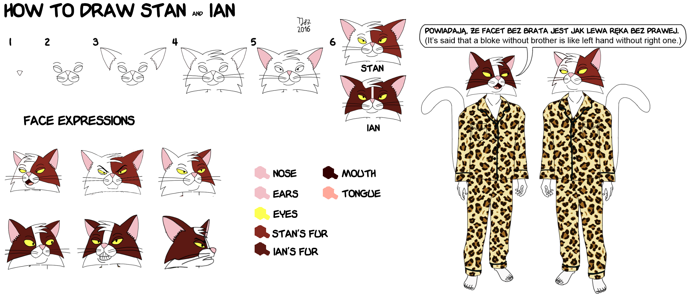Stan and Ian Tutorial - step by step by TeeJay87