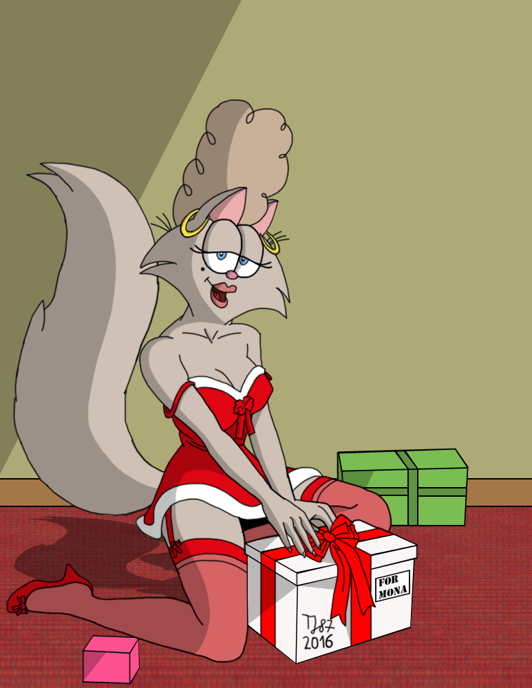 Christmas Mona 2016 by TeeJay87