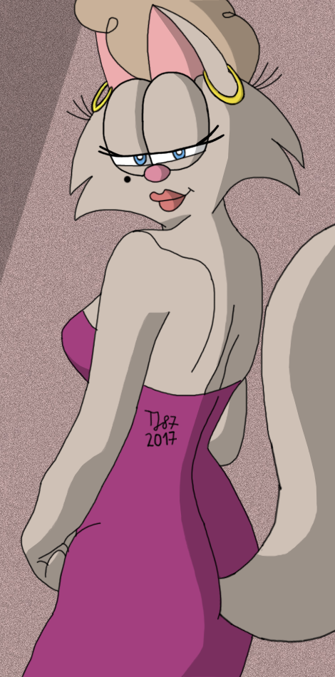 Mona in Dress 2017 by TeeJay87