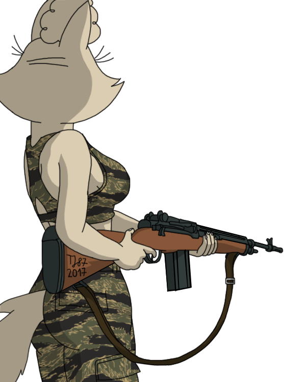 Penelope with M14 test picture by TeeJay87