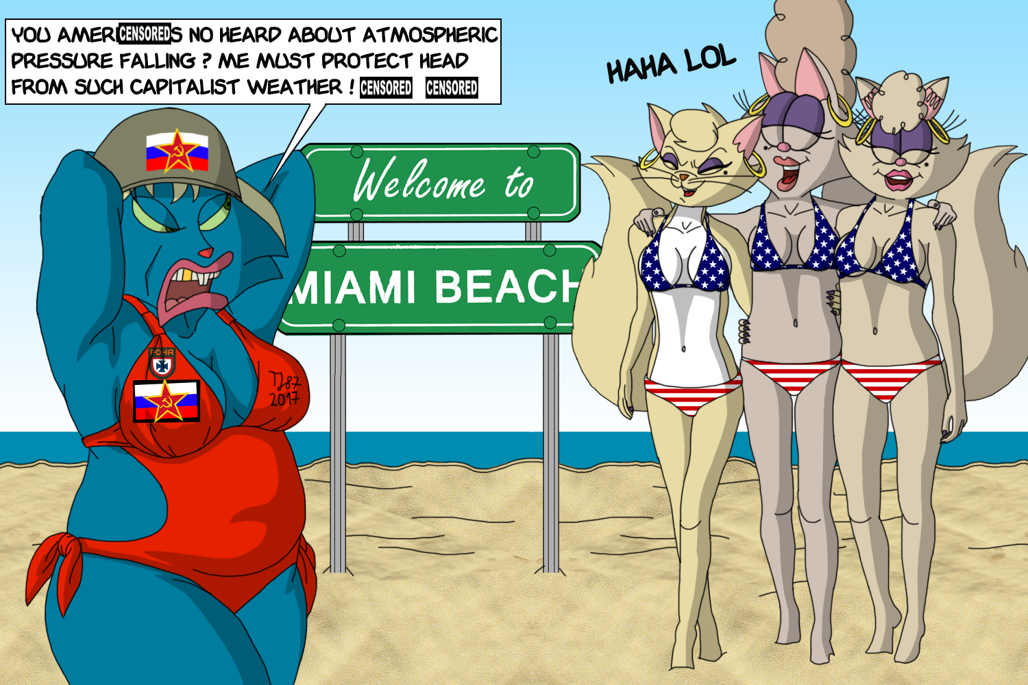 Team Pussycat: Misplaced in Miami II by TeeJay87