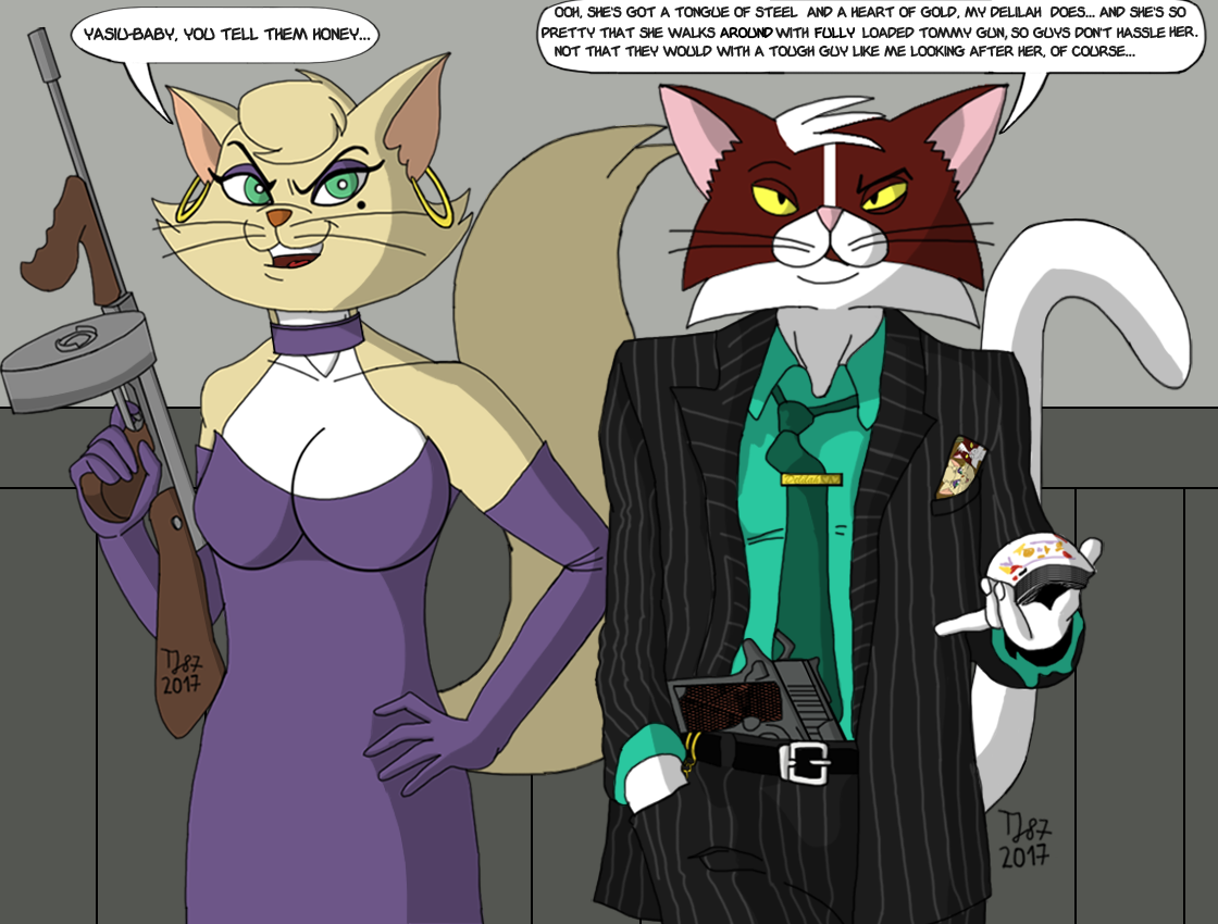The Pussycats' Vendetta: Delilah and Ian by TeeJay87