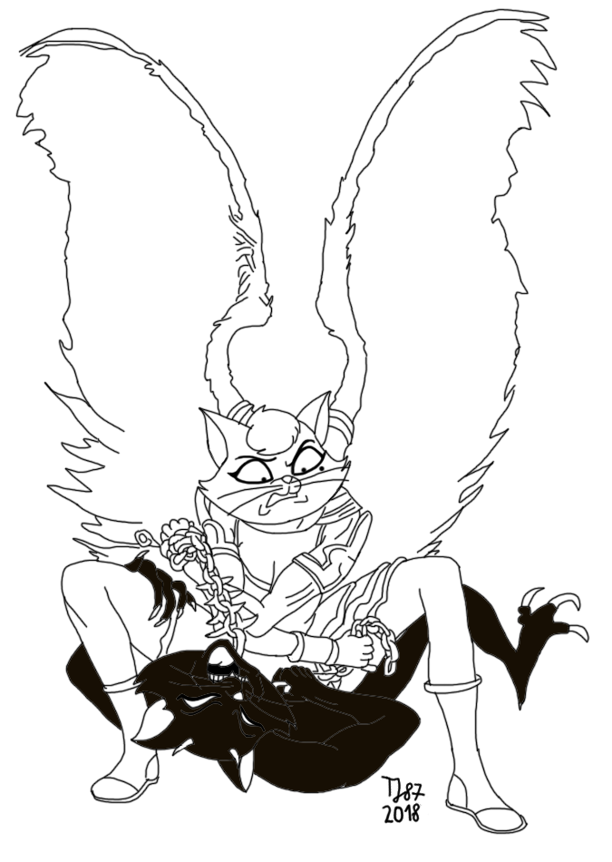 Sindri's Redemption (raw sketch) by TeeJay87