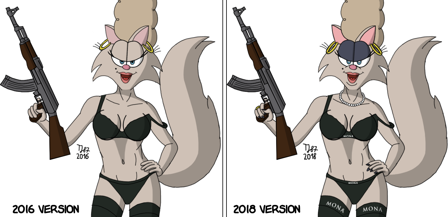 Mona's Development 2016-2018 by TeeJay87