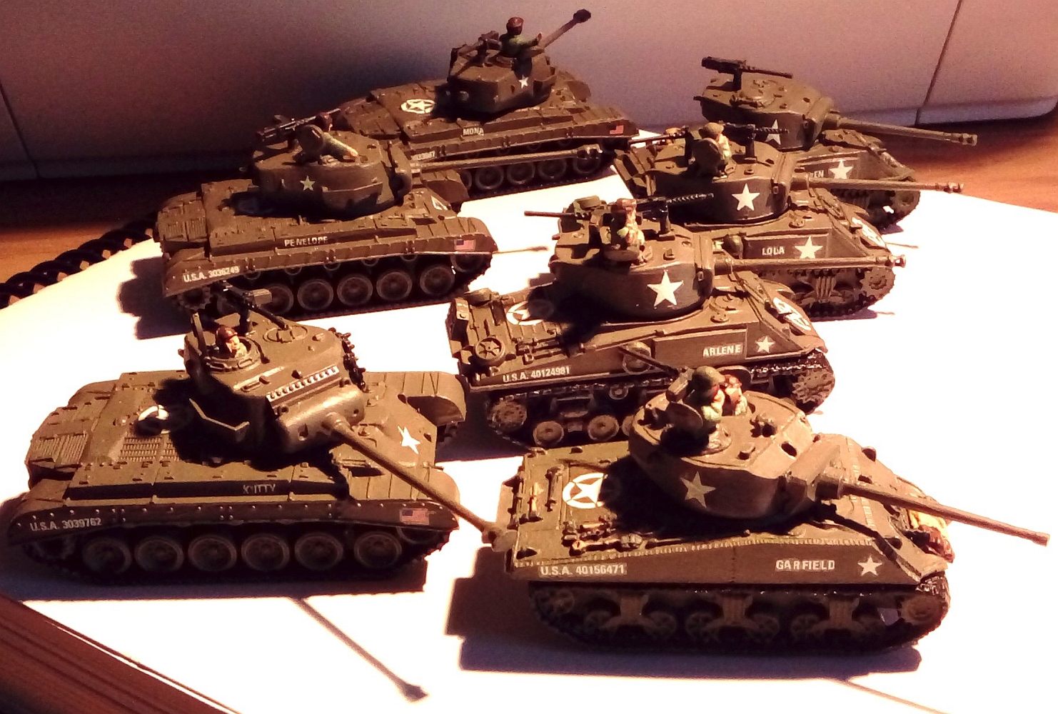 Custom 1/100 US Tank Company part 1 by TeeJay87