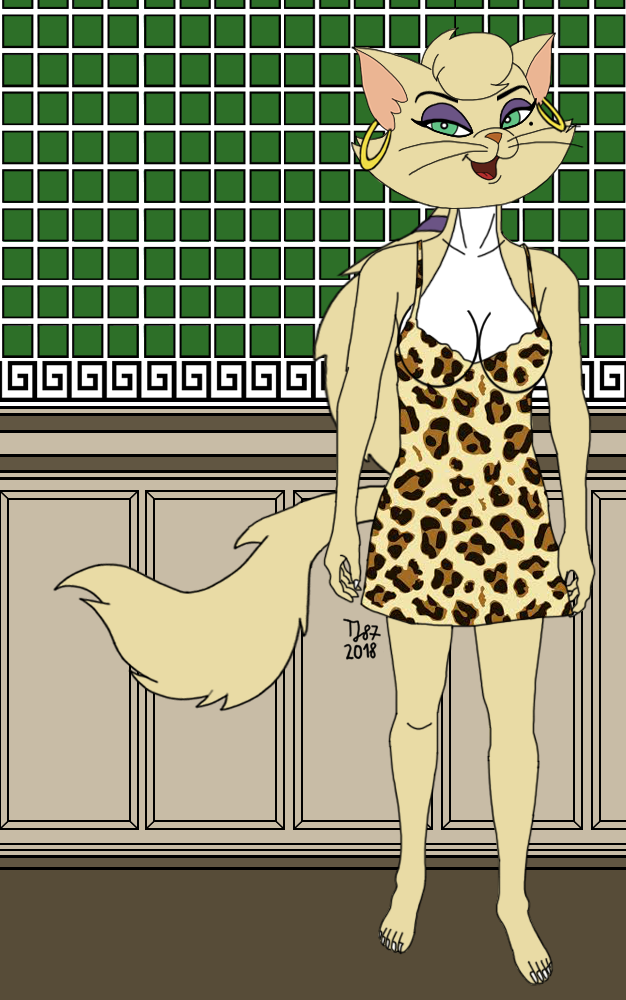 Delilah in Night Dress (test picture 2) by TeeJay87