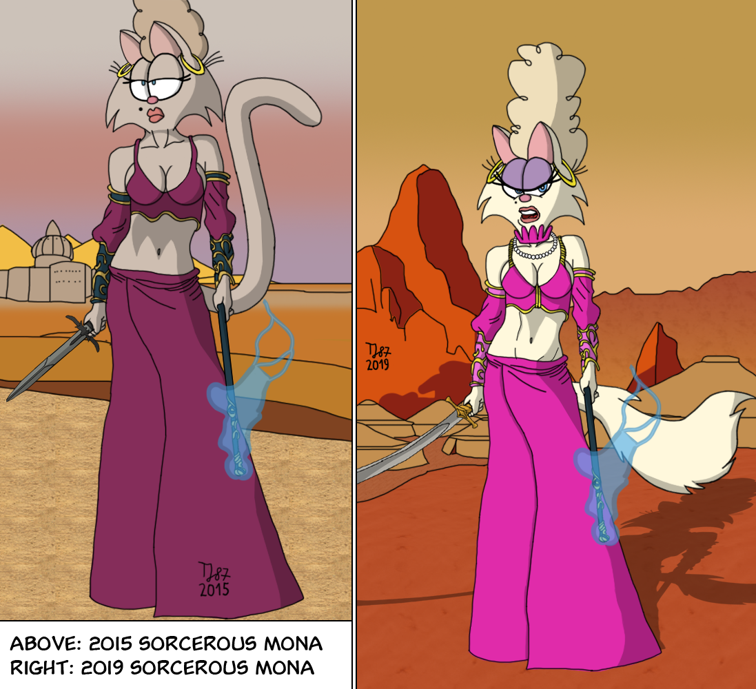 Mona in Halruaa 2015-2019 by TeeJay87