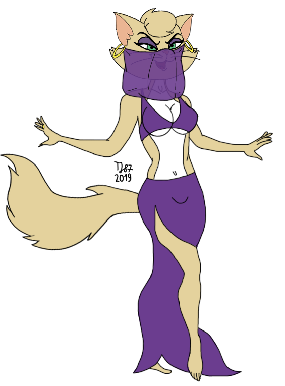 Delilah Belly Dancing (test WIP) by TeeJay87