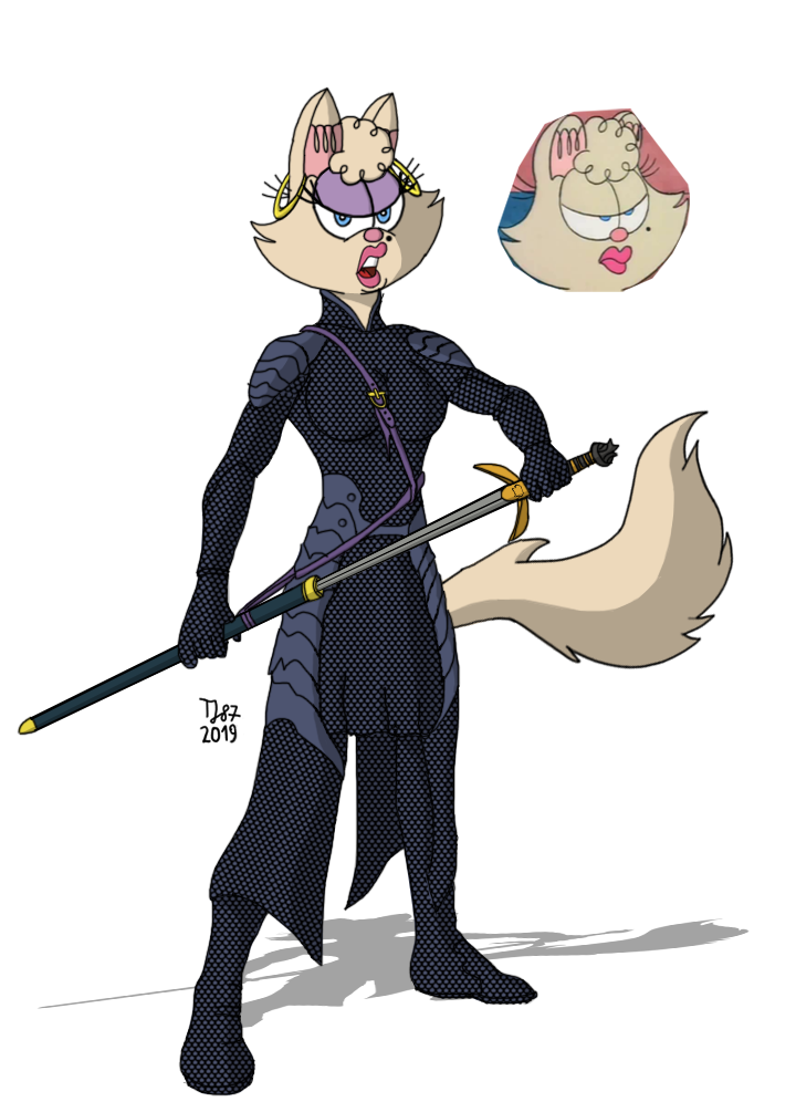 Warrior Penelope 2019 (WIP with reference) by TeeJay87