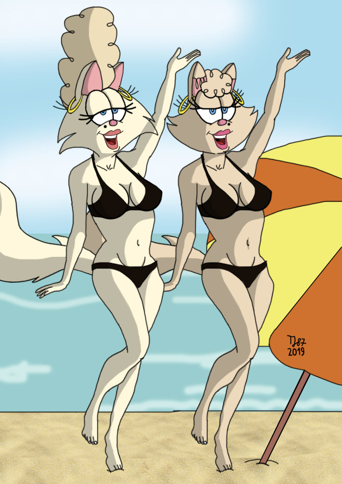 Twins at the Beach 2019 by TeeJay87