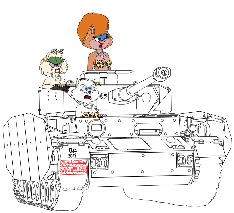 Panzer IV H and the Persians (WIP) by TeeJay87