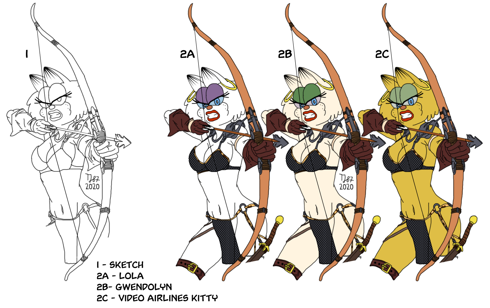 The Purr-sian Archery by TeeJay87