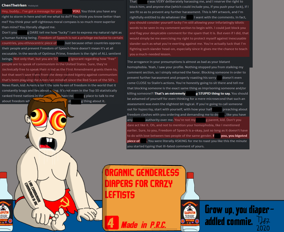 Comrade Red Diaper by TeeJay87