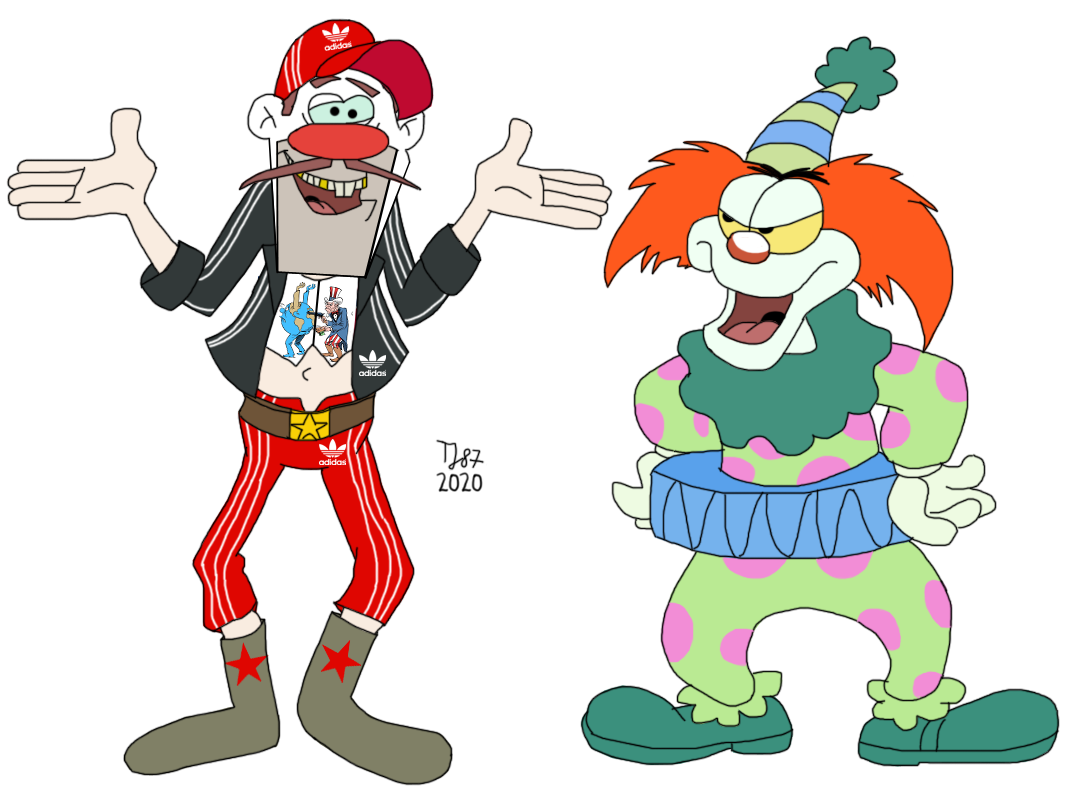 Two approaches to Clowning (WIP) by TeeJay87