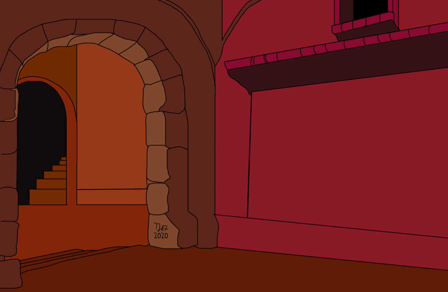 An Old-School Dungeon by TeeJay87