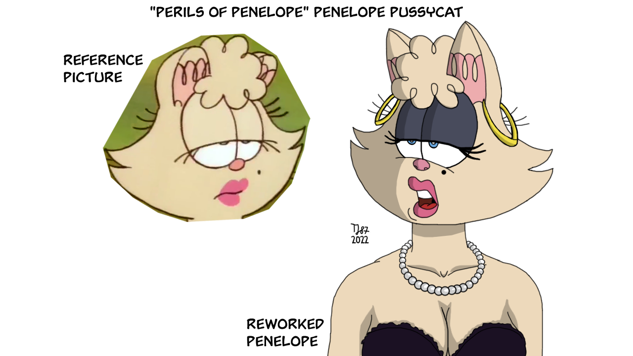 The Perils of Penelope Penelope Pussycat by TeeJay87