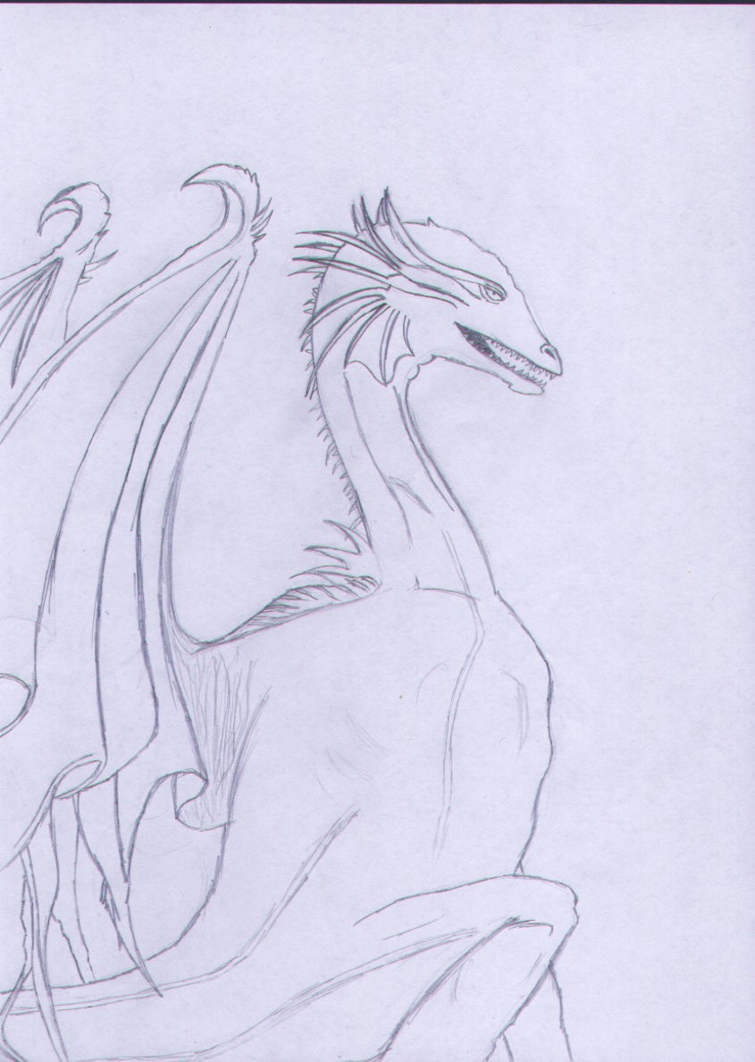 Dragon (For Dark_Dragon_Dreamer)  :) by Teemu